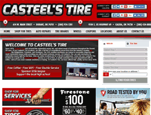 Tablet Screenshot of casteelstire.com